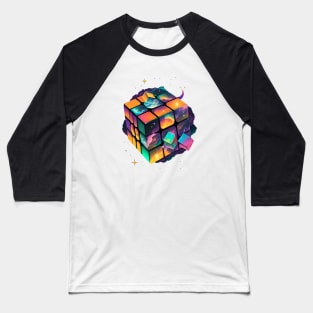 cosmic rubik's cube Baseball T-Shirt